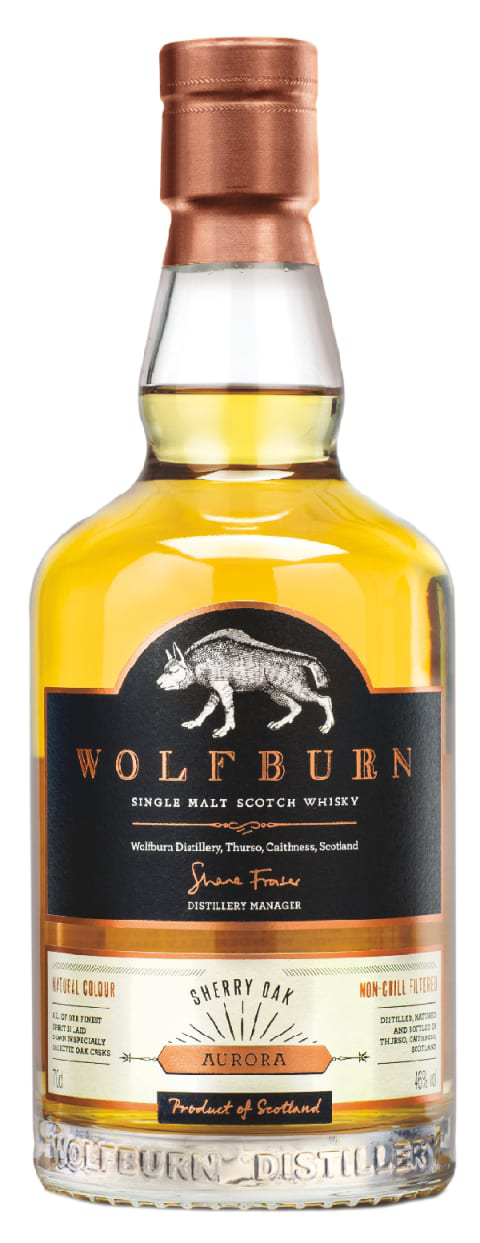 Škotski Whisky Wolfburn Aurora 0,7 l