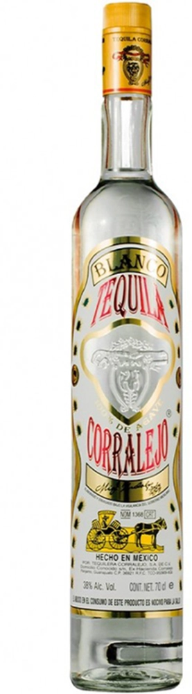 Tequila Corralejo Blanco 100% Agave 0.7 l