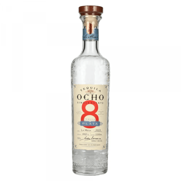 Tequila Plata LA MESA Single Estate Tequila Ocho 0,5 l