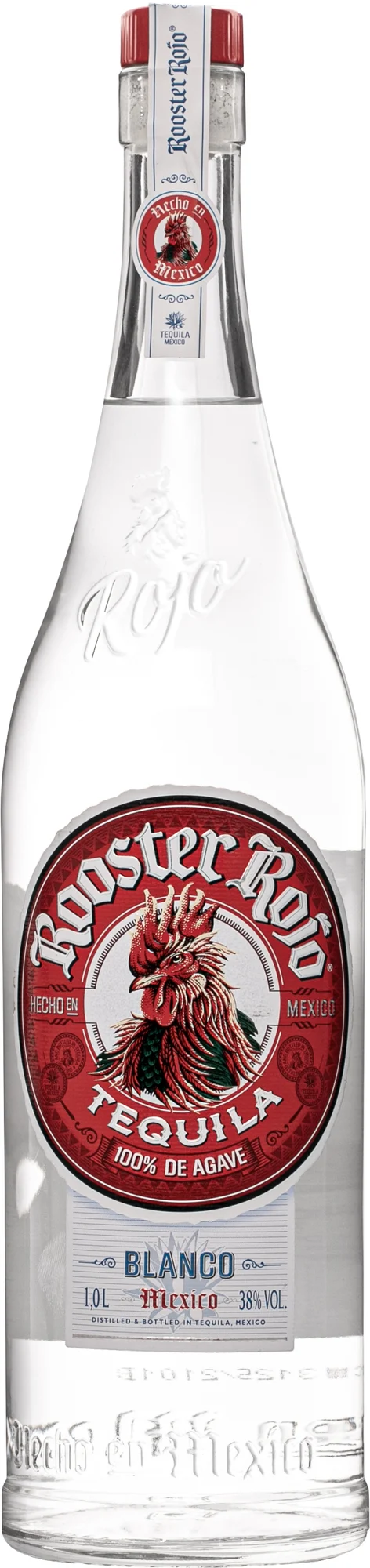 Tequila Rooster Rojo Blanco 1 l