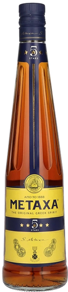 Vinjak Brandy Metaxa 5 Stars GB + 2 kozarca 0,7 l