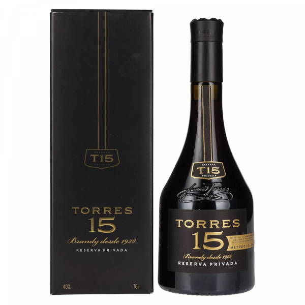 Vinjak Brandy Torres 15 RESERVA PRIVADA + GB 0,7 l