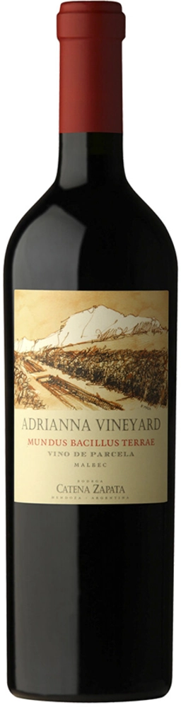 Vino Adrianna Vineyard Mundus Bacillus Terrae Malbec 2021 Catena Zapata 0,75 l