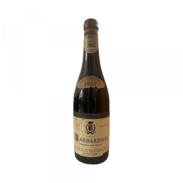 Vino Barbaresco DOC 1961 Enopolio di Bubbio 0,75 l