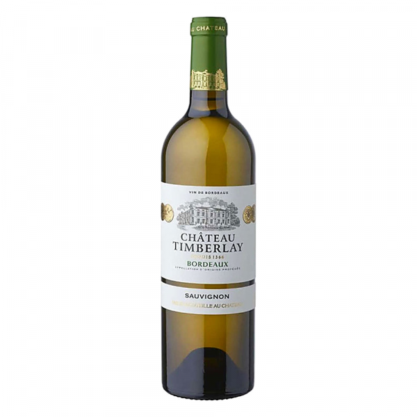 Vino Bordeaux Blanc Vegan 2024 Chateau Timberlay 0,75 l