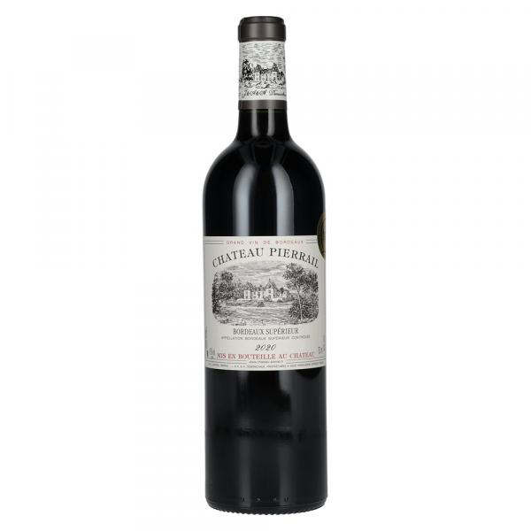 Vino Bordeaux Superieur 2020 Chateau Pierrail 0,75 l
