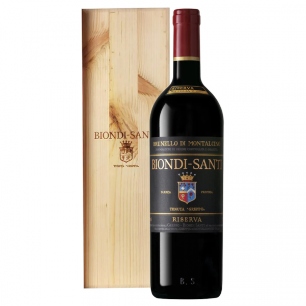 Vino Brunello di Montalcino Riserva DOCG 2019 Biondi Santi + WB 1,5 l