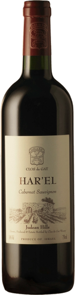 Vino Cabernet sauvignon Har'El 2013 Clos de Gat 0,75 l