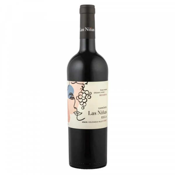 Vino Carmenere Colchagua Valley BIO 2024 Las Ninas Ella 0,75 l