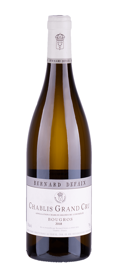 Vino Chablis Bougros 2018 Bernard Defaix 0,75 l