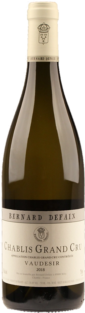Vino Chablis Grand Cru Vaudesir 2018 Bernard Defaix 0,75 l