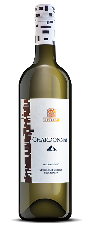 Vino Chardonnay VK Metlika 0,75 l
