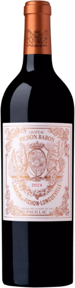 Vino Chateau Pichon-Baron Longueville 2024 0,75 l