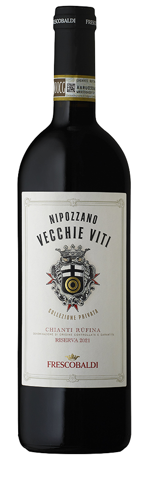 Vino Chianti Rufina Riserva Vecchie Viti Nipozzano 2021 Frescobaldi 0,75 l