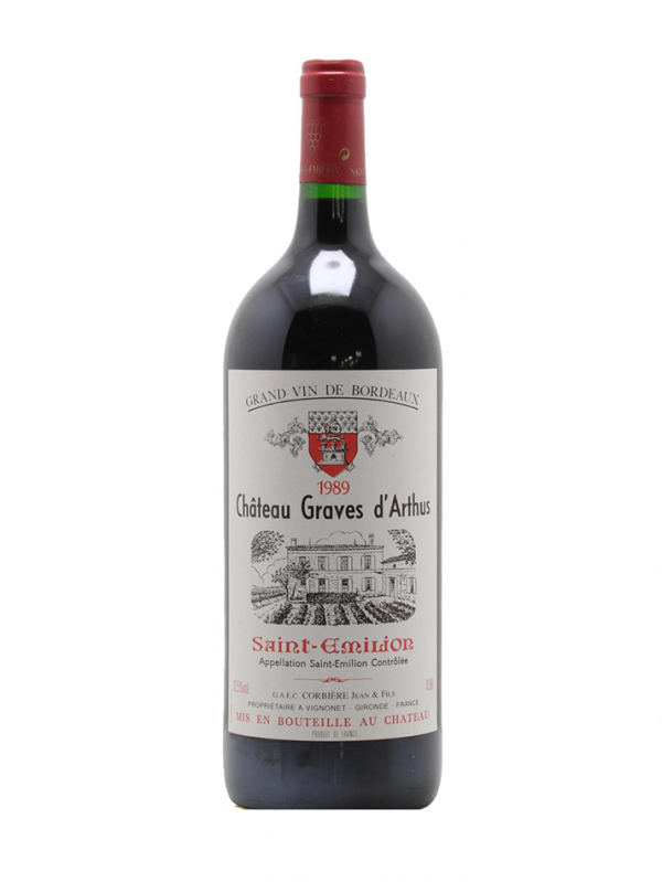 Vino Graves 1989 Chateau d'Ardennes 0,75 l
