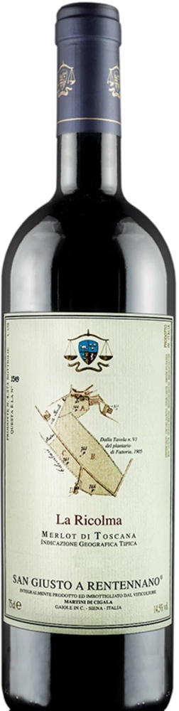 Vino La Ricolma 2004 San Giusto A Rentennano 0,75 l