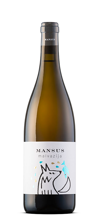 Vino Malvazija Mansus 0,75 l