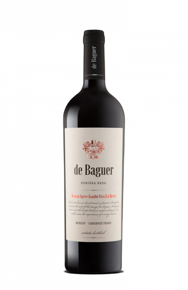 Vino Merlot - Cabernet Franc de Baguer 2018 Klet Brda 0,75 l