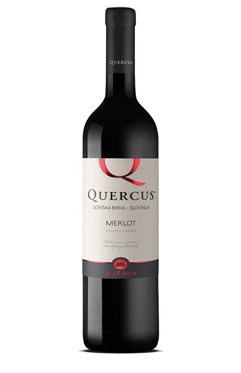 Vino Merlot Quercus Klet Brda 0,20 l