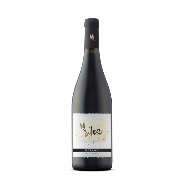 Vino Merlot Selekcija 2021 Pulec 0,75 l