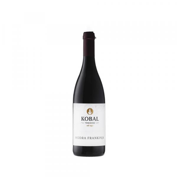 Vino Modra frankinja - bela etiketa Kobal since 1931 0,75 l