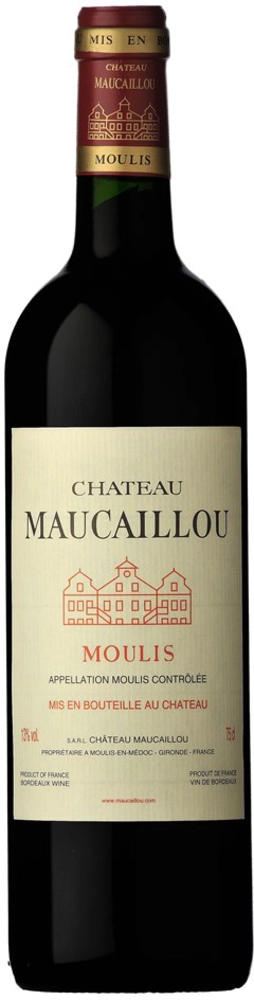 Vino Moulis 2017 Chateau Maucaillou 0,75 l