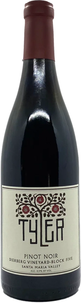 Vino Pinot noir Dierberg Block Five 2016 Tyler 0,75 l