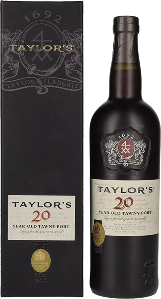 Vino Porto 20y Tawny Taylor's + GB 0,75 l