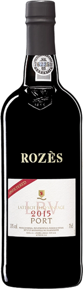 Vino Porto Vintage 2015 Unfiltered Rozes 0,75 l
