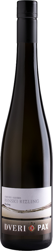 Vino Renski rizling stare trte 2015 Dveri-Pax 0,75 l