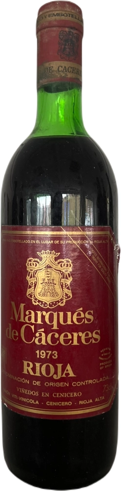Vino Reserva 1973 Marques de Caceres 0,75 l