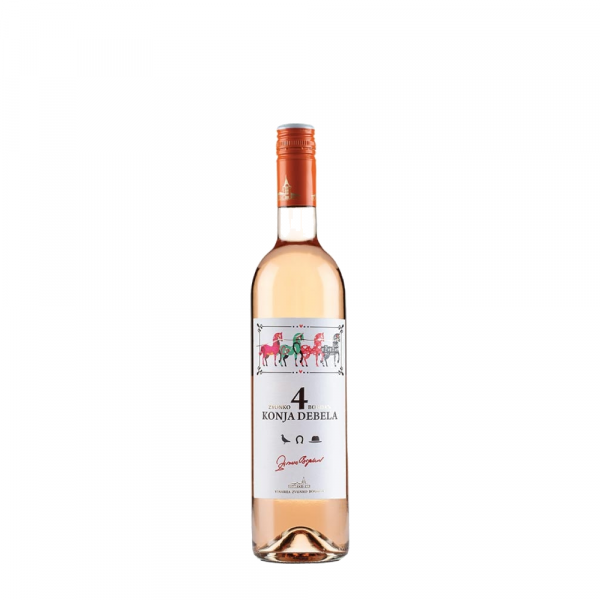 Vino Rose 4 Konja Debela Zvonko Bogdan 0,75 l