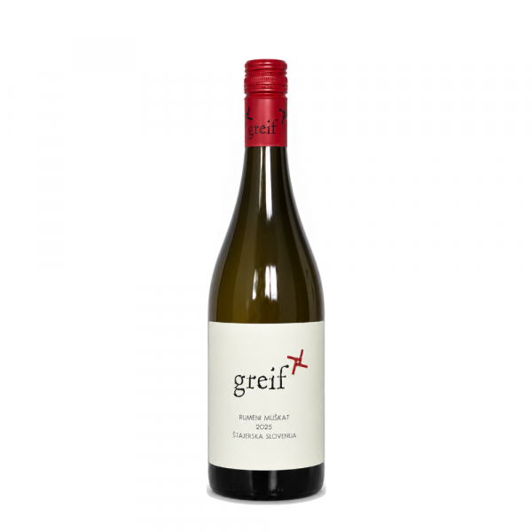 Vino Rumeni Muškat Greif 0,75 l