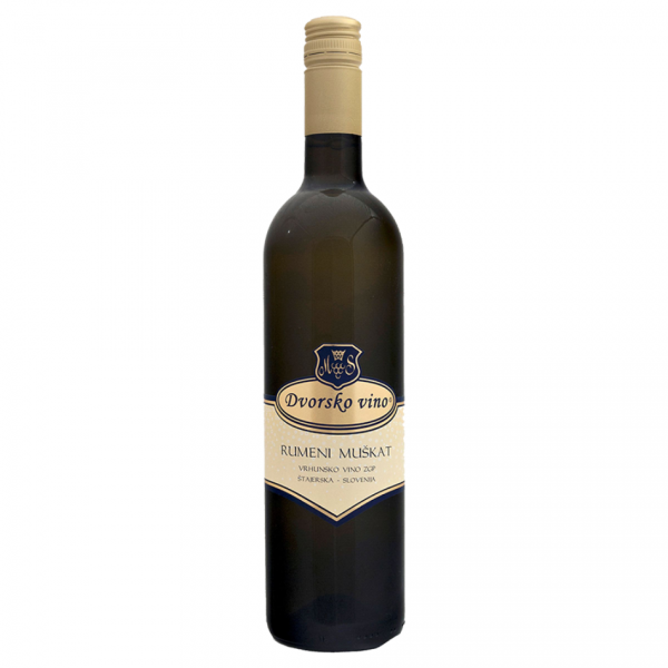 Vino Rumeni muškat Posestvo Dvor 0,75 l