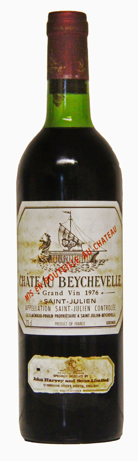 Vino Saint-Julien Grand Cru Classe 1976 Chateau Beychevelle 0,75 l