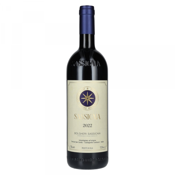 Vino Sassicaia Bolgheri 2022 Tenuta San Guido 0,75 l