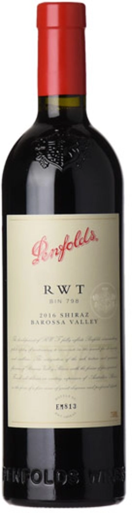 Vino Shiraz RWT Bin 798 2016 Penfolds 0,75 l