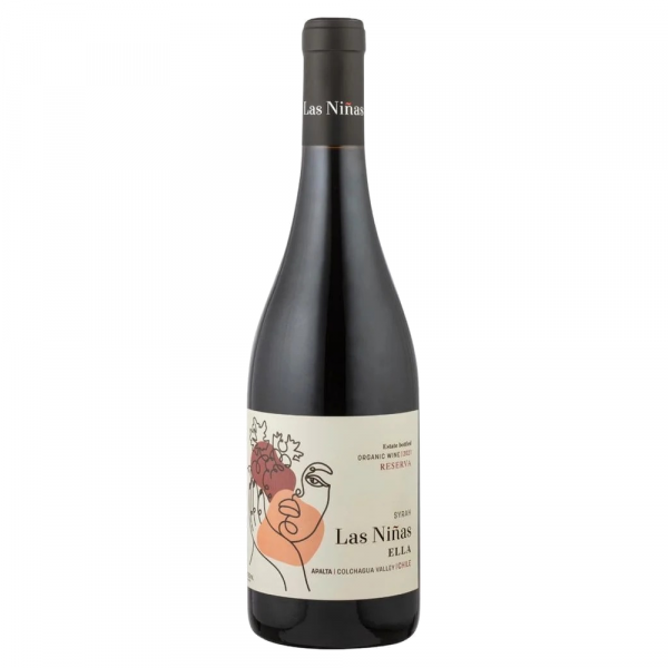 Vino Syrah Colchagua Valley BIO 2024 Las Ninas Ella 0,75 l