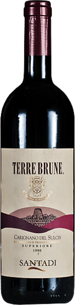 Vino Terre Brune Superiore 2014 Santadi 0,75 l