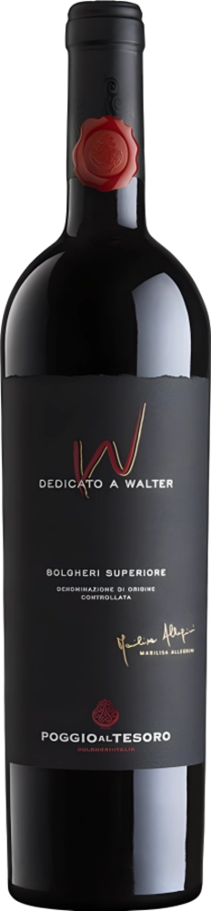 Vino W Dedicato a Walter 2016 Poggio al Tesoro 0,75 l