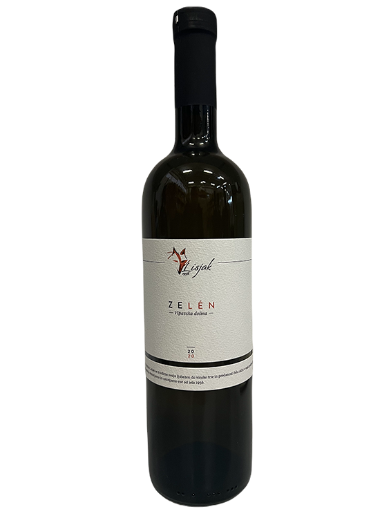 Vino Zelen 2021 Lisjak 1956 0,75 l