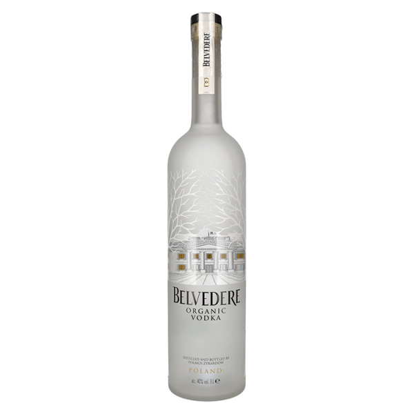 Vodka Belvedere Organic + LED 3 l