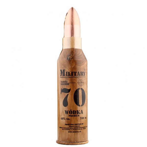 Vodka Military 70 caliber Premium + GB 0,7 l