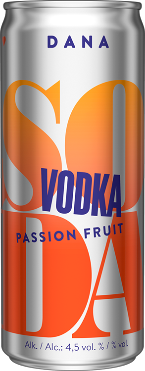 Vodka Soda Pasijonka Dana PLO 0,33 l