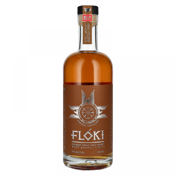 Whisky Floki Single malt Beer barel finnish + GB 0,7 l