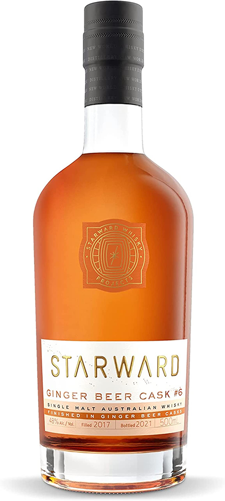 Whisky Starward Ginger Beer Cask Australian Single Malt 0,5 l