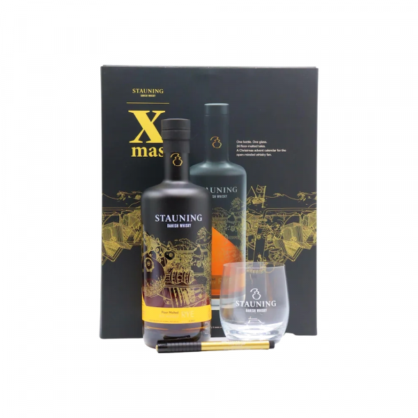 Whisky Stauning X MAS + kozarec + GB 0,7 l
