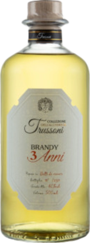 Žganje Brandy 3 Anni Collezione dell'Alchimista Trussoni 0,50 l