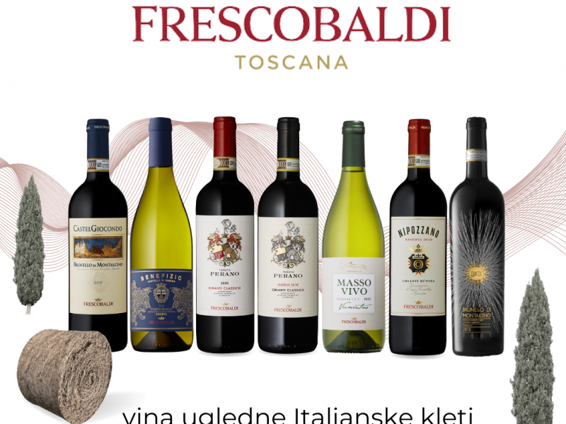 Toskana: Spoznajte okoliše, sorte in ikonična vina Frescobaldi
