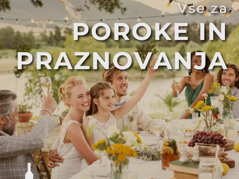 Vse za poroke in praznovanja v Drinxu!